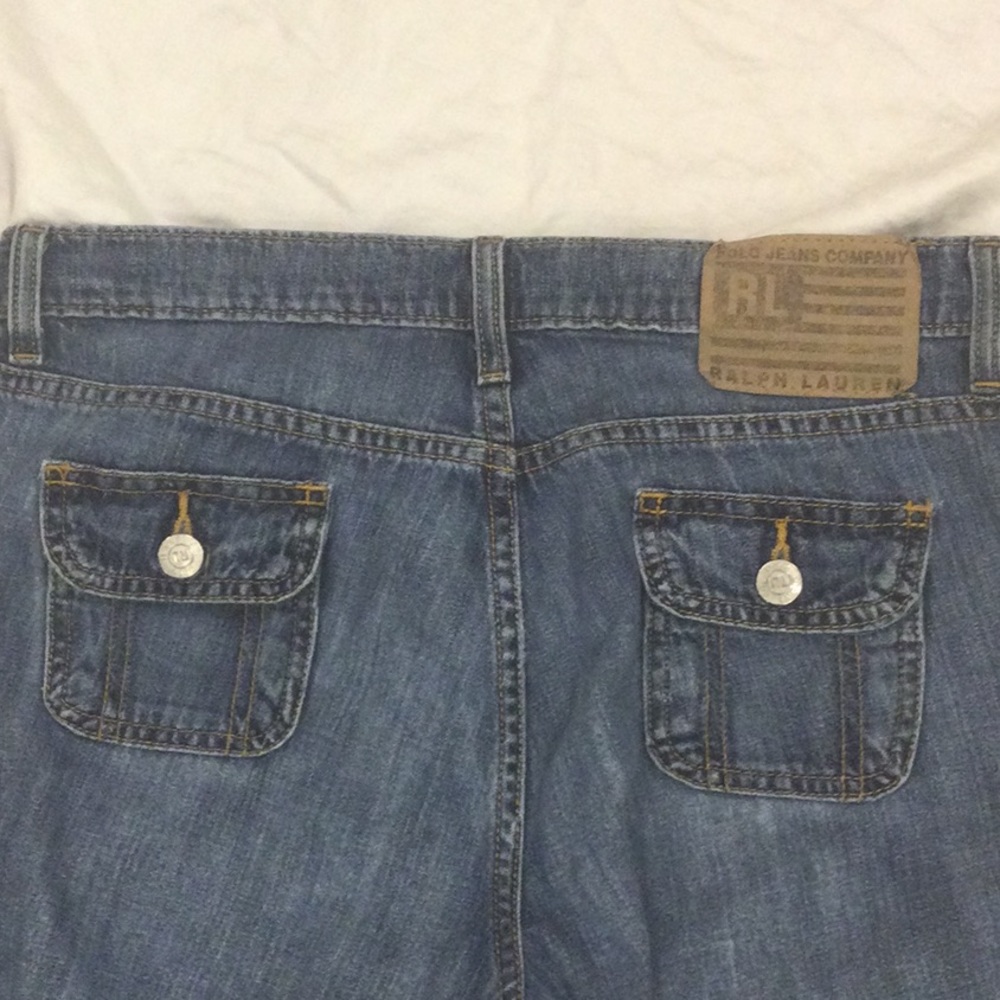 Polo Ralph Lauren Jeans Round Patch Pocket 100% Cotton  Size 6